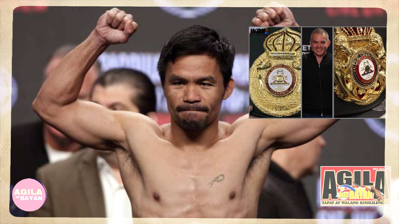 Ibabalik ng WBA kay Senador Manny Pacquiao ang hinubad na welterweight title belt.  
